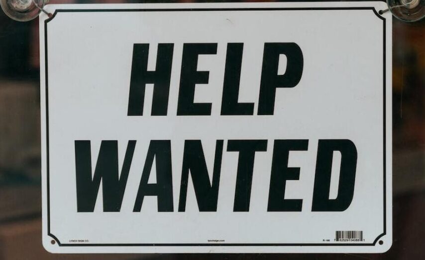 help wanted sign